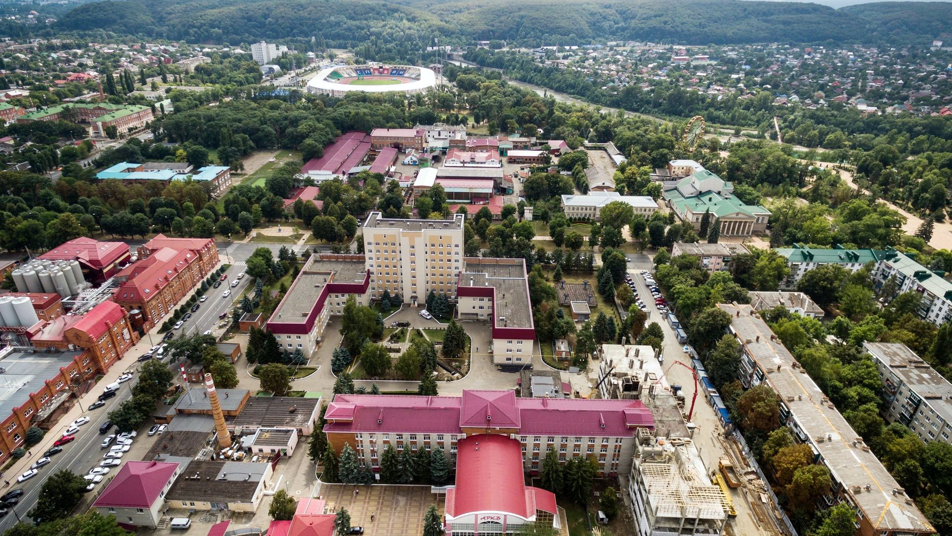 Вид на город Майкоп - РИА Новости, 1920, 14.05.2021
