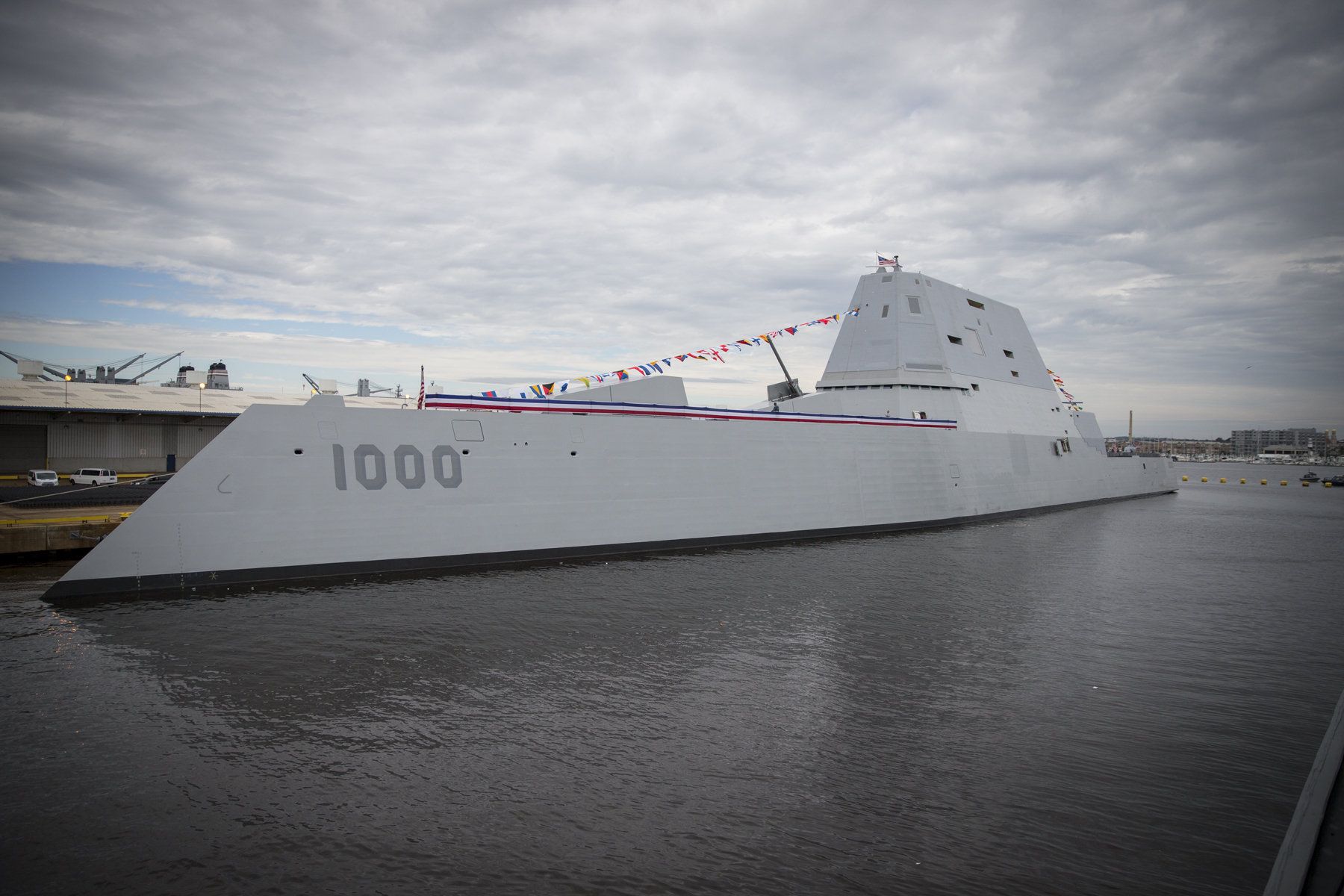 Эскадренный миноносец ВМС США типа Замволт (Zumwalt) Эскадренный миноносец ВМС США типа Замволт (Zumwalt) - РИА Новости, 1920, 27.01.2021