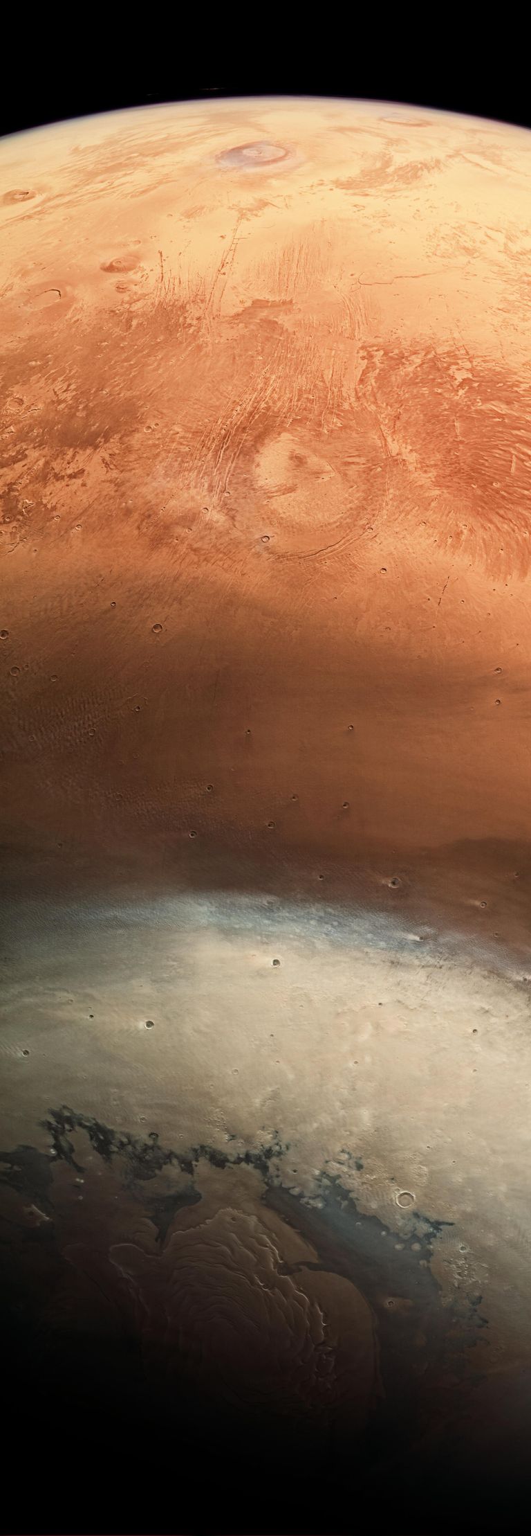 Снимок поверхности Марса, сделанный при помощи зонда Mars Express Снимок поверхности Марса, сделанный при помощи зонда Mars Express