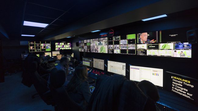 Эфирная аппаратная RT France Эфирная аппаратная RT France