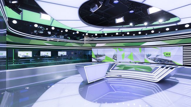 Студия RT France. Архивное фото