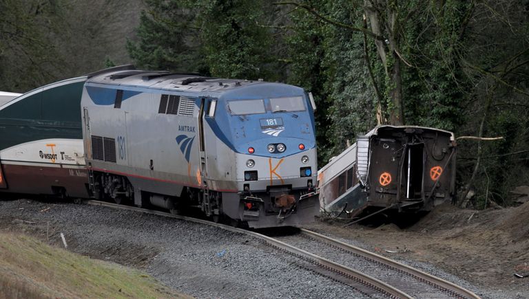 Крушение поезда компании Amtrak в штате Вашингтон. 18 декабря 2017 Крушение поезда компании Amtrak в штате Вашингтон. 18 декабря 2017
