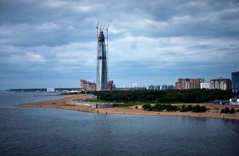 Строительство делового комплекса Лахта-центр в Санкт-Петербурге Строительство делового комплекса Лахта-центр в Санкт-Петербурге