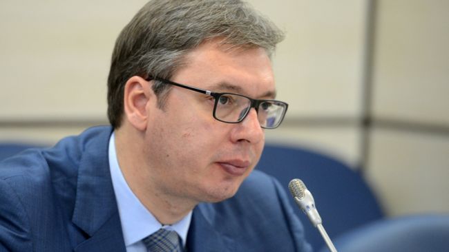Президент Сербии Александр Вучич Президент Сербии Александр Вучич