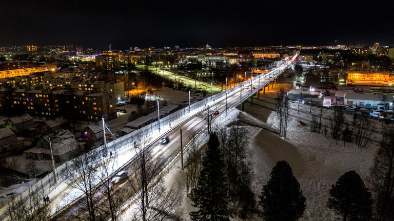 Гоголевский путепровод в Петрозаводске Гоголевский путепровод в Петрозаводске