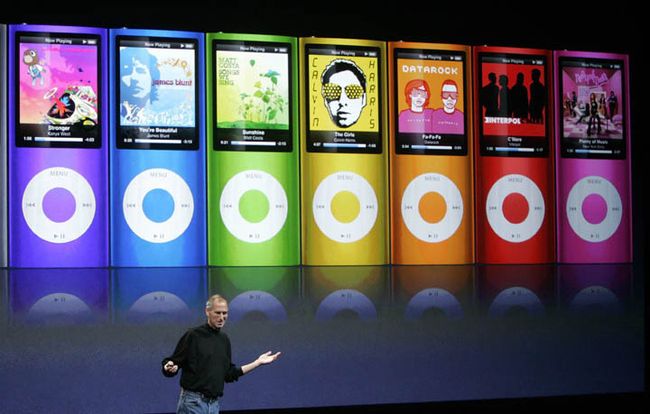 Компания Apple представила новый плеер iPod nano 4G Компания Apple представила новый плеер iPod nano 4G