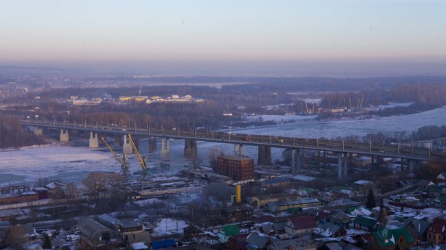 Новый Затонский мост через реку Белая в Уфе Новый Затонский мост через реку Белая в Уфе