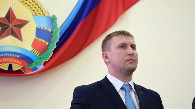 Глава Народного Совета ЛНР Денис Мирошниченко