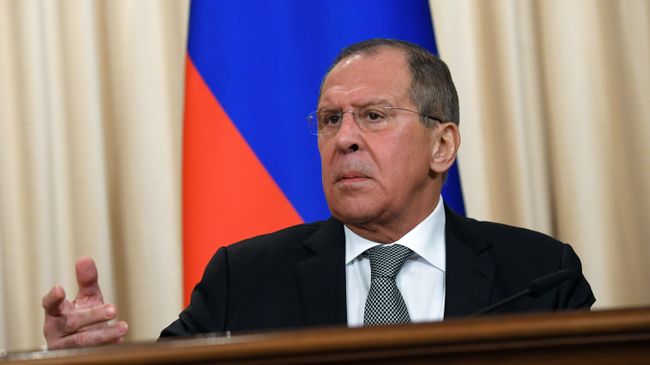 Министр иностранных дел России Сергей Лавров. Архивное фото Министр иностранных дел России Сергей Лавров. Архивное фото