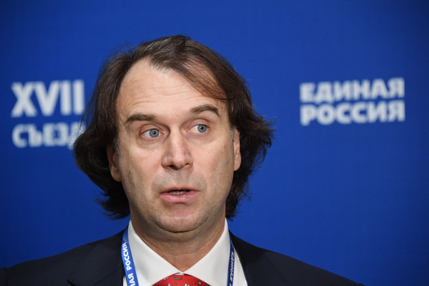 Первый заместитель председателя комитета Совета Федерации РФ по аграрно-продовольственной политике и природопользованию Сергей Лисовский на XVII Съезде политической партии Единая Россия. 22 декабря 2017 Первый заместитель председателя комитета Совета Федерации РФ по аграрно-продовольственной политике и природопользованию Сергей Лисовский на XVII Съезде политической партии Единая Россия. 22 декабря 2017