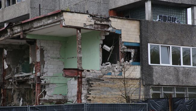 Здание завода Радиотехника в Риге