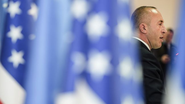Премьер-министр самопровозглашенного Косово Рамуш Харадинай Премьер-министр самопровозглашенного Косово Рамуш Харадинай