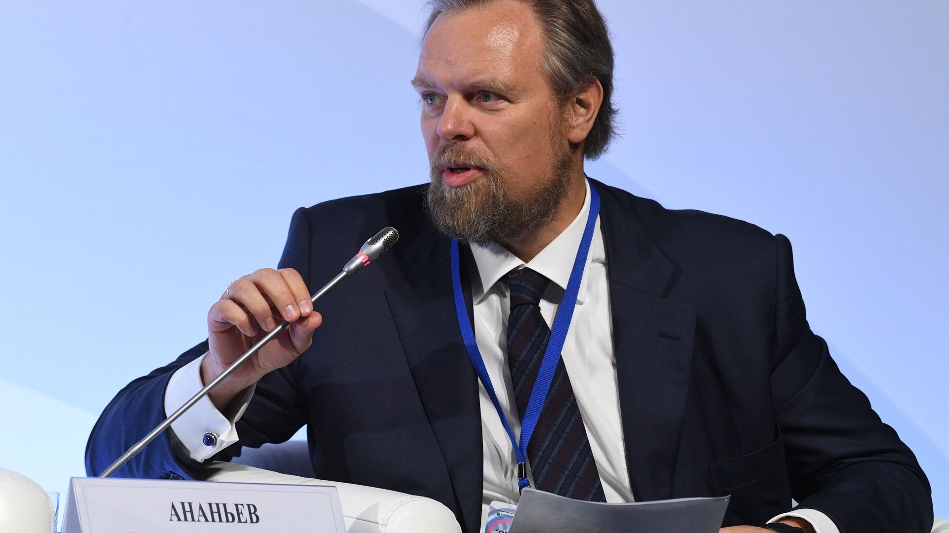 Председатель правления ПАО Промсвязьбанк Дмитрий Ананьев Председатель правления ПАО Промсвязьбанк Дмитрий Ананьев - РИА Новости, 1920, 22.02.2022