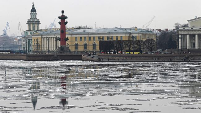 Васильевский остров в Санкт-Петербурге. Архивное фото Васильевский остров в Санкт-Петербурге. Архивное фото