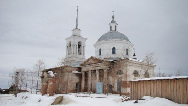 Храм Рождества Христова в селе Липовском Режевского района Свердловской области Храм Рождества Христова в селе Липовском Режевского района Свердловской области