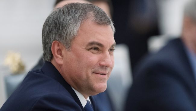 Председатель Государственной Думы РФ Вячеслав Володин. Архивное фото Председатель Государственной Думы РФ Вячеслав Володин. Архивное фото