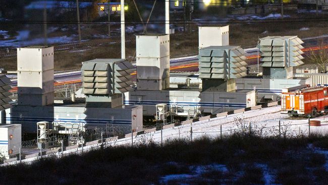 Газотурбинная электростанция в Крыму. Архивное фото Газотурбинная электростанция в Крыму. Архивное фото