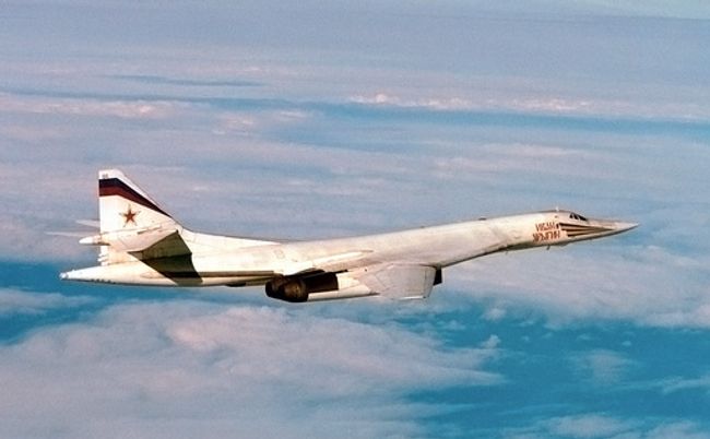 Стратегический сверхзвуковой ракетоносец ТУ-160 