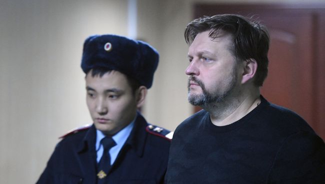 Экс-губернатор Кировской области Никита Белых в Пресненском суде Москвы. 27 декабря 2017