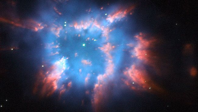 Туманность NGC 6326 в созвездии Жертвенник Туманность NGC 6326 в созвездии Жертвенник