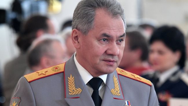 Министр обороны РФ Сергей Шойгу. Архивное фото