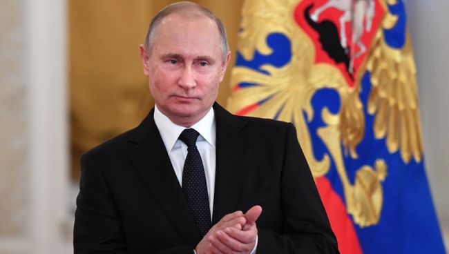 Президент РФ Владимир Путин. 28 декабря 2017