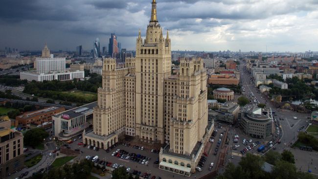 Сталинские высотки в Москве