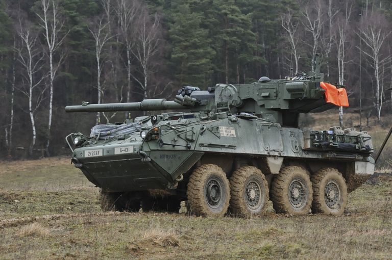 Бронемашина M1128 Mobile Gun System Бронемашина M1128 Mobile Gun System
