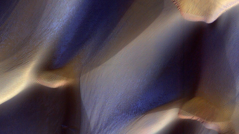 Снимок Марса межпланетной станцией Mars Reconnaissance Orbiter Снимок Марса межпланетной станцией Mars Reconnaissance Orbiter