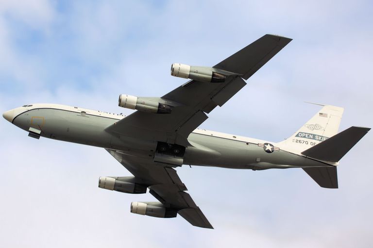Самолет наблюдения США Boeing OC-135B Open Skies