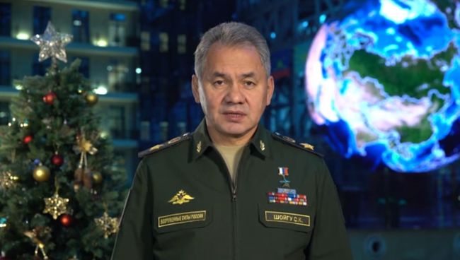 Праздничное поздравление Министра обороны РФ Сергея Шойгу с наступающим Новым годом Праздничное поздравление Министра обороны РФ Сергея Шойгу с наступающим Новым годом