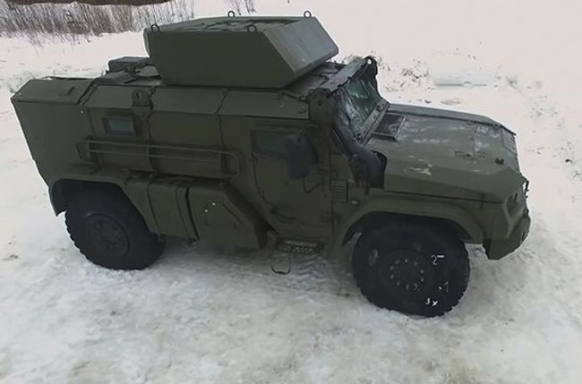 Новый бронеавтомобиль для ВДВ. Архивное фото