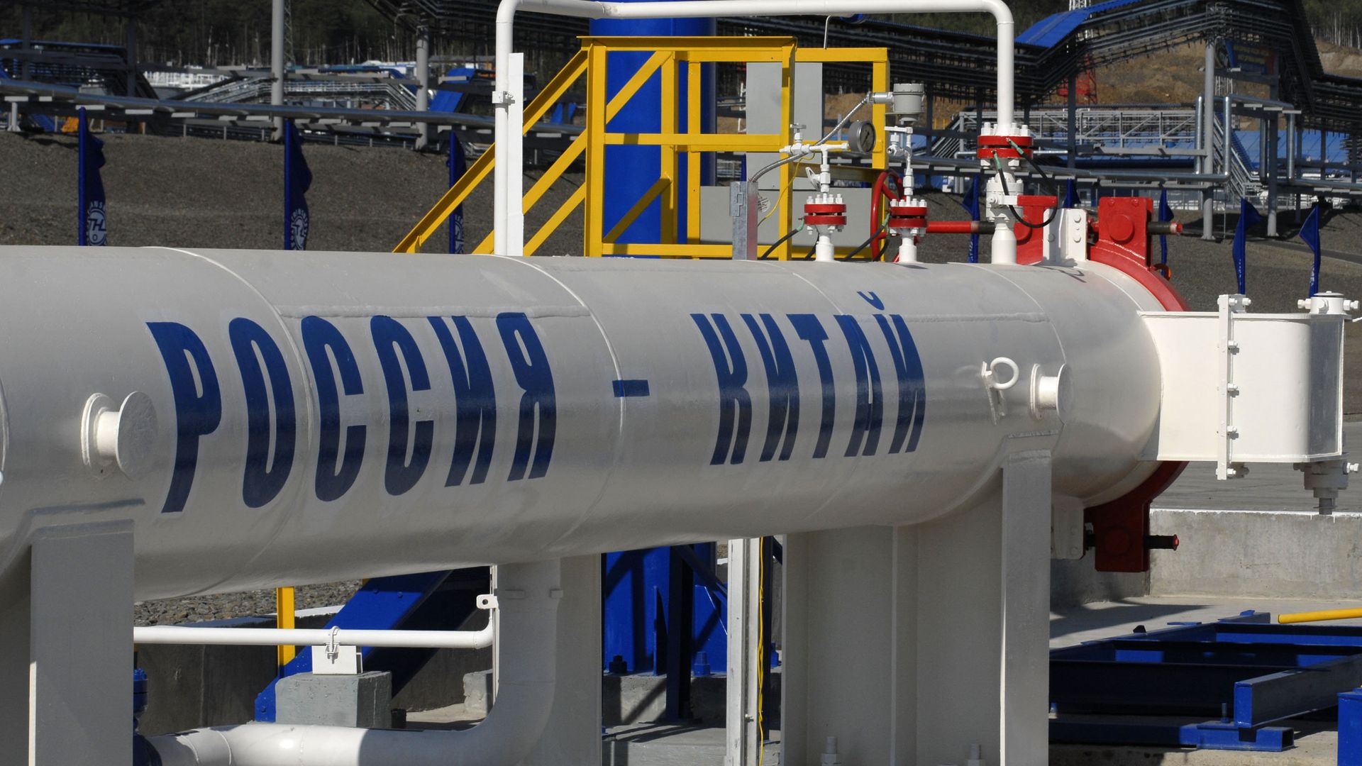 Нефтеперекачивающая станция на российском участке нефтепровода Россия — Китай - РИА Новости, 1920, 20.06.2022