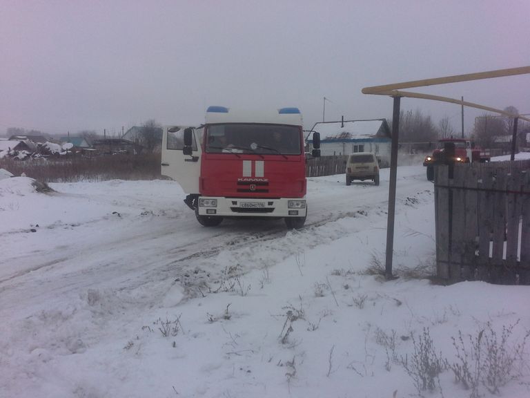Пожар в частном доме в Мензелинском районе Татарстана. 6 января 2018 Пожар в частном доме в Мензелинском районе Татарстана. 6 января 2018