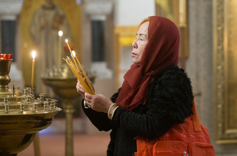 В Никольский собор приходит очень много коренных австрийцев