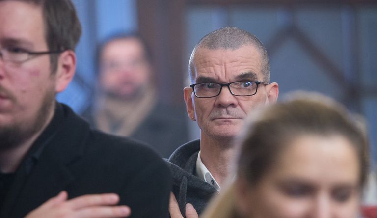 Немецкий прихожанин на службе в кафедральном Венском соборе