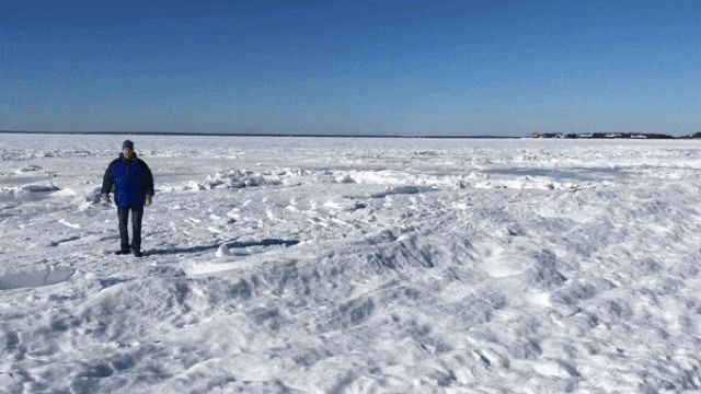 Замерзший океан в Массачусетсе gif Замерзший океан в Массачусетсе gif