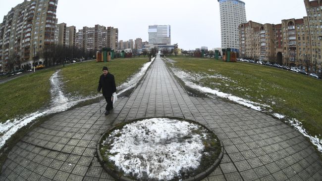 Снег в Москве Снег в Москве
