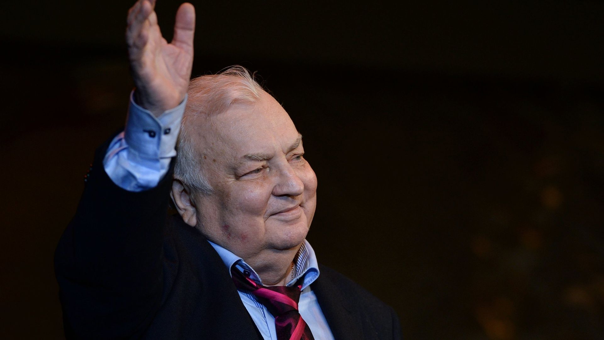 Актёр Михаил Державин на своём юбилейном вечере Любимый МихМих! Тебе 80! в Театре сатиры - РИА Новости, 1920, 18.06.2025