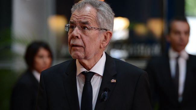 Президент Австрии Александр ван дер Беллен Президент Австрии Александр ван дер Беллен