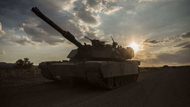 Американский танк M1A1 Abrams