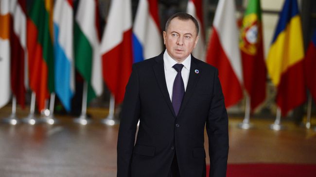 Министр иностранных дел Белоруссии Владимир Макей на Саммите Восточного партнерства в Брюсселе