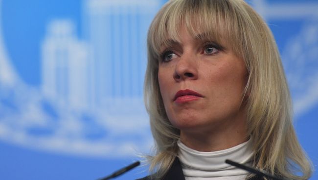 Официальный представитель министерства иностранных дел РФ Мария Захарова во время брифинга по текущим вопросам внешней политики. 12 января 2018 Официальный представитель министерства иностранных дел РФ Мария Захарова во время брифинга по текущим вопросам внешней политики. 12 января 2018