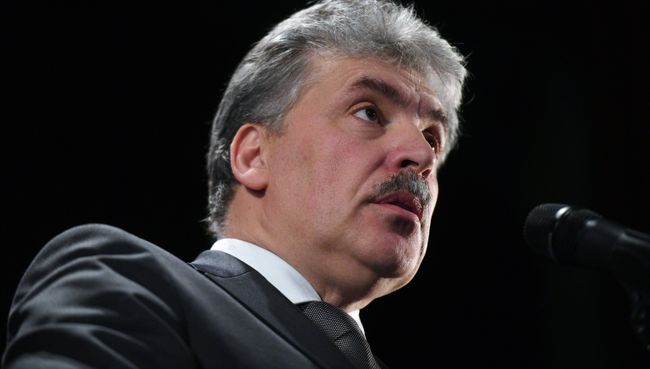 Кандидат в президенты РФ Павел Грудинин. Архивное фото Кандидат в президенты РФ Павел Грудинин. Архивное фото