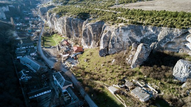 Одно из сел в Крыму Одно из сел в Крыму