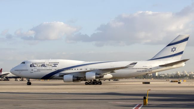 Boeing-747 израильских авиалиний. Архивное фото Boeing-747 израильских авиалиний. Архивное фото