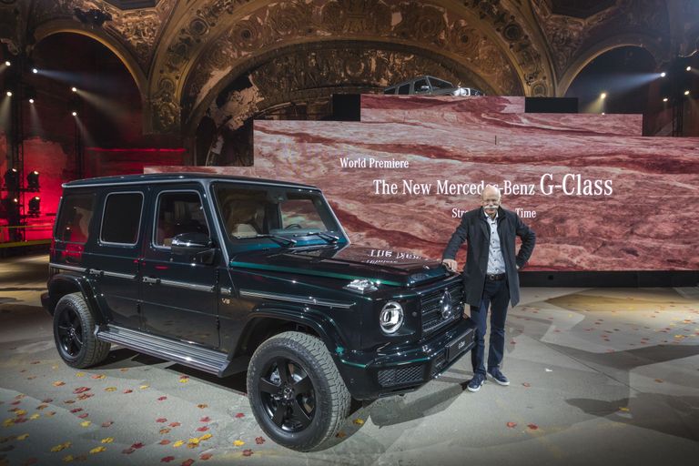 Mercedes-Benz G-Class на автосалоне в Детройте Mercedes-Benz G-Class на автосалоне в Детройте