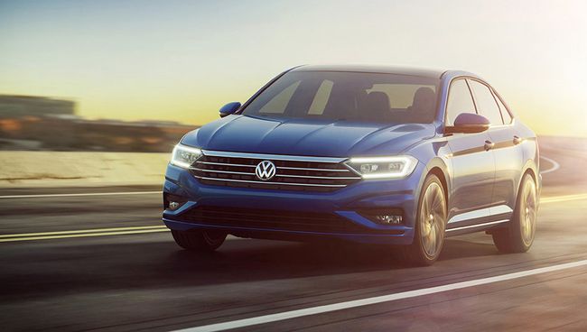 Автомобиль Volkswagen Jetta. Архивное фото