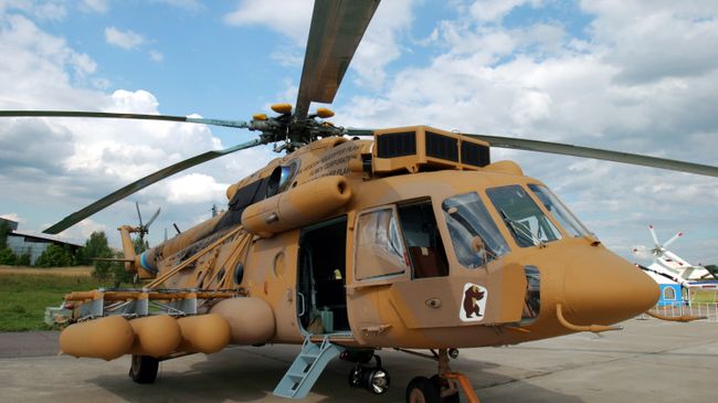 Военно-транспортный вертолет Ми-171