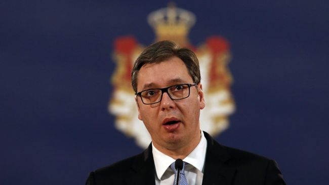 Президент Сербии Александр Вучич Президент Сербии Александр Вучич
